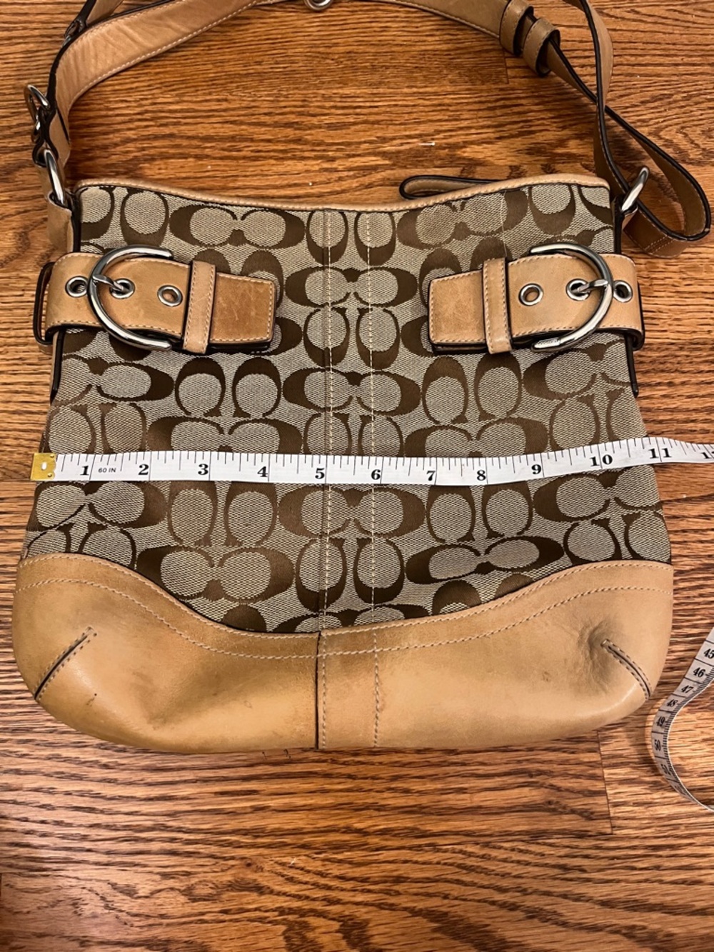 Coach Signature Canvas Soho Y2K Shoulder Purse - Picture 13 of 14